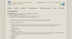 Desktop Screenshot of hanyi-istok.hu